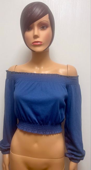 Croq top bleu h&m