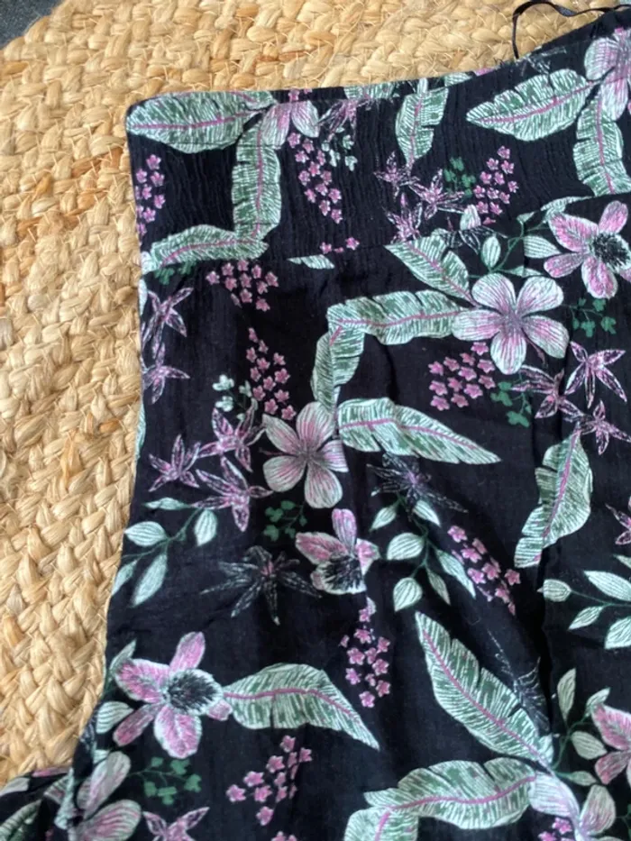 Pantalon fluide fleuri grossesse - photo numéro 2