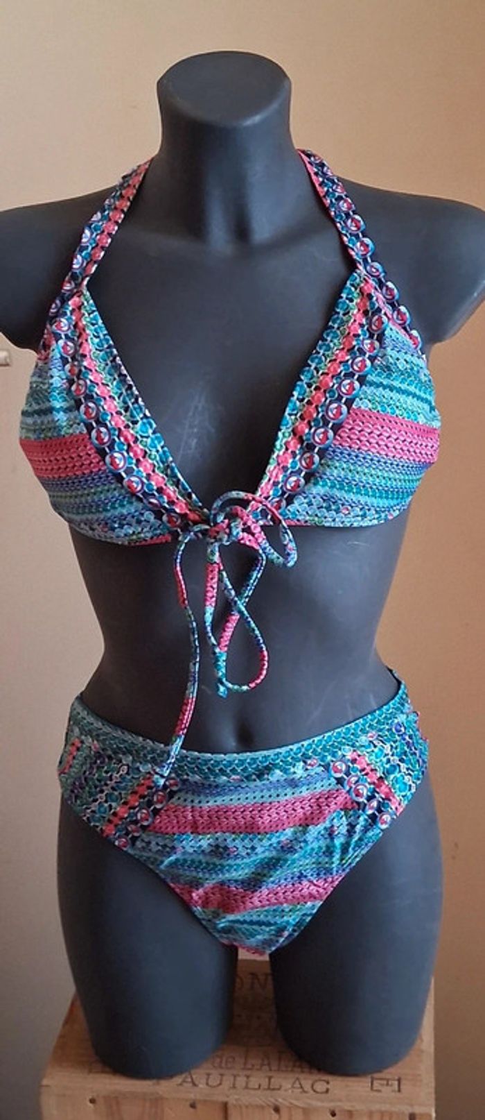 Magnifique maillot de bain 3 pièces Summer Mae taille L - photo numéro 2