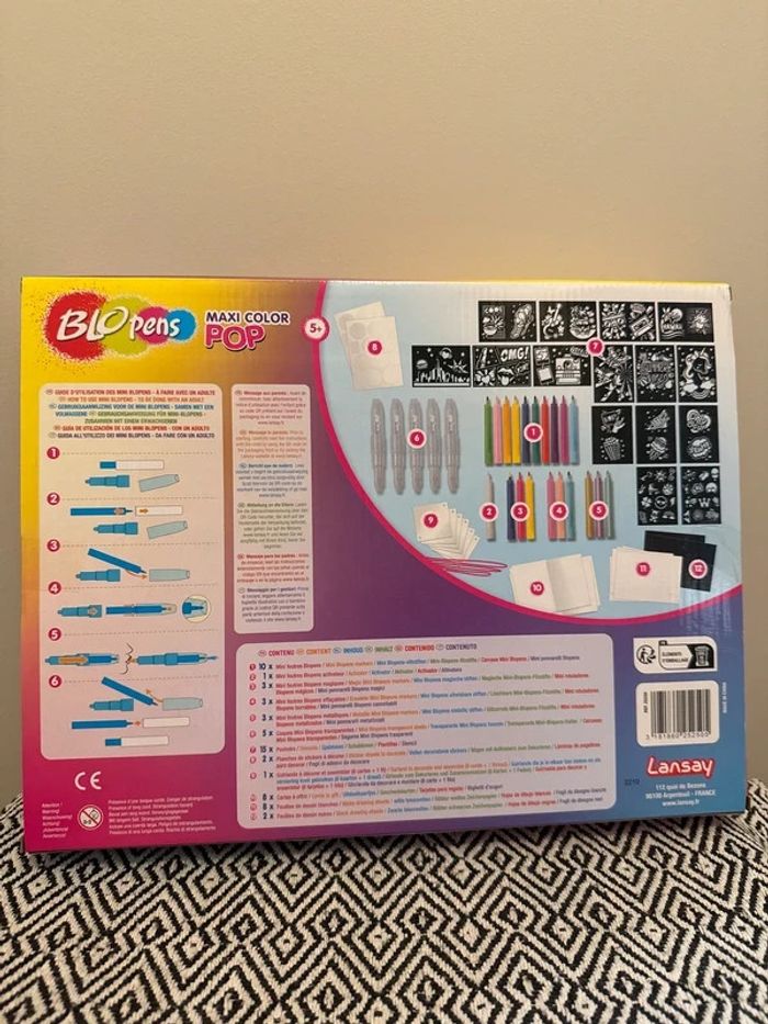 Lansay - Coffret créatif Blopens maxi color Pop - Dès 5 ans - photo numéro 2