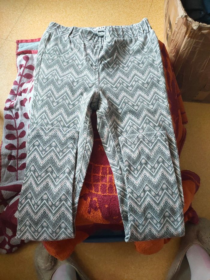 Lots de 2 Pantalon leggings 10 ans la Halle - photo numéro 4