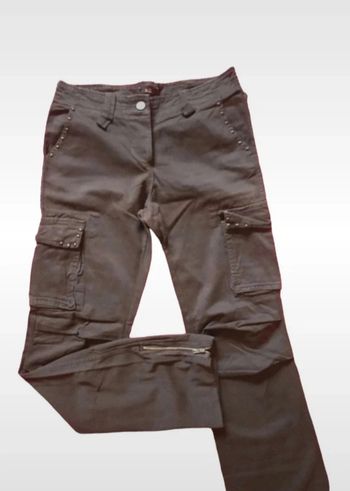 Pantalon marron poches latéral  taille 40 ans