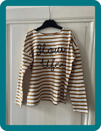 Marinière mixte Slow Life 10 ans - Monoprix Teens