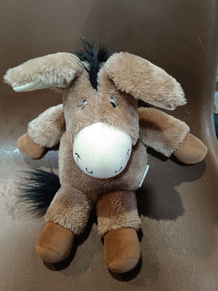 Bouillotte Ane    graines de lin - photo numéro 3