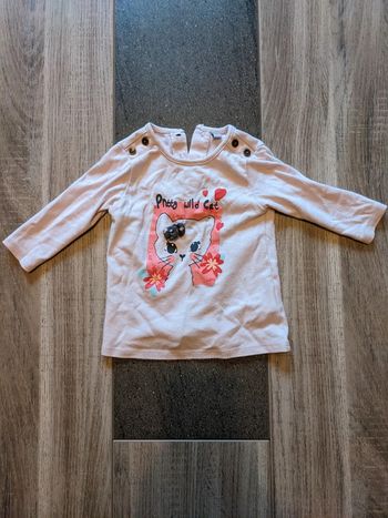 Manches longues taille 6 mois