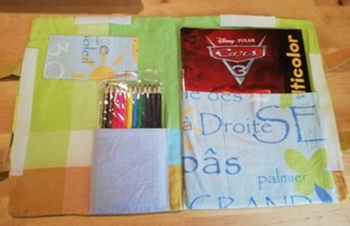 Sacoche pochette de coloriage - photo numéro 2