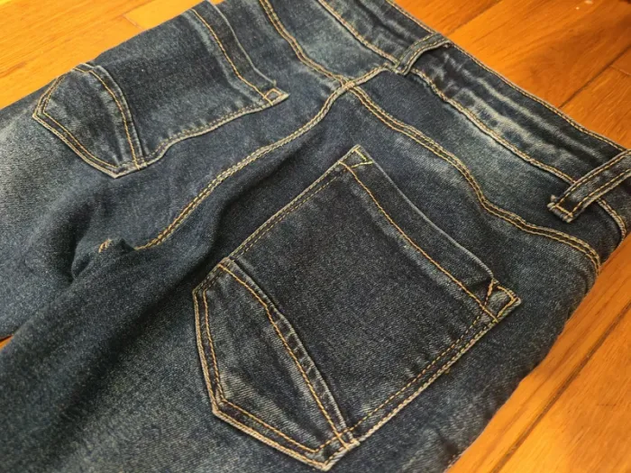 Jean flare bleu EDEFA fille 6 ans (110/116cm) tendance & confort 👖 - photo numéro 5