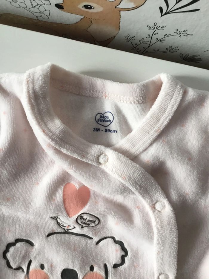Pyjama 3m mots d’enfants - photo numéro 3