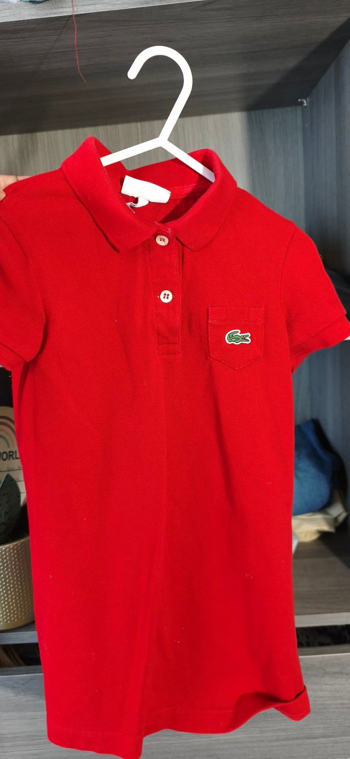 Robe fille lacoste