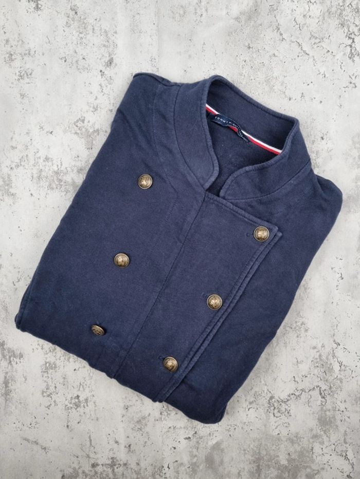 Veste officier Tommy Hilfiger – Bleu marine – Taille L Femme (mesures en photos)