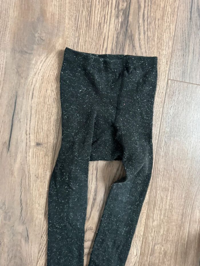Collants noir pailletée 27/30 - photo numéro 3