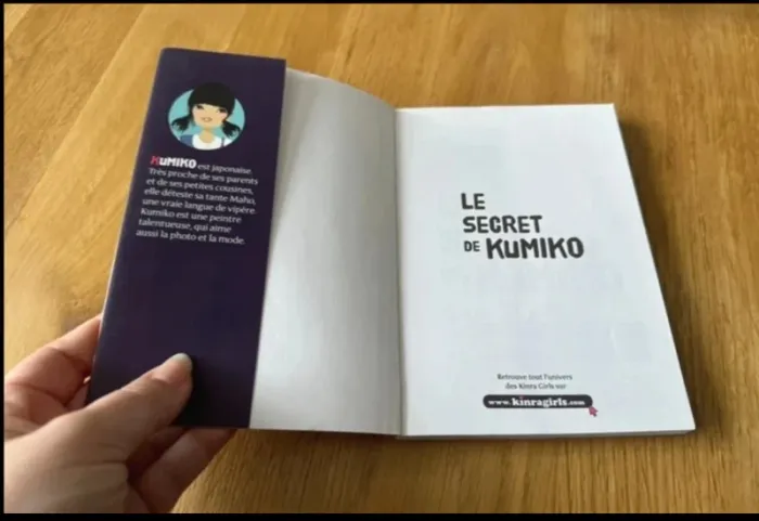 Livre Kinra girls Le secret de Kumiko - photo numéro 4