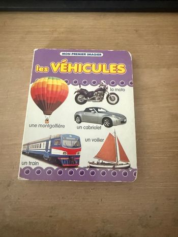 Mon 1er imagier «Les véhicules»