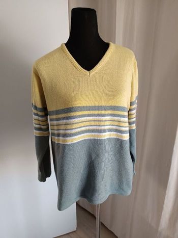Pull jaune