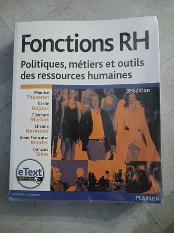 livre fonctions RH Pearson