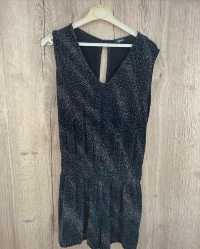 Combishort pailleté fêtes - photo numéro 3