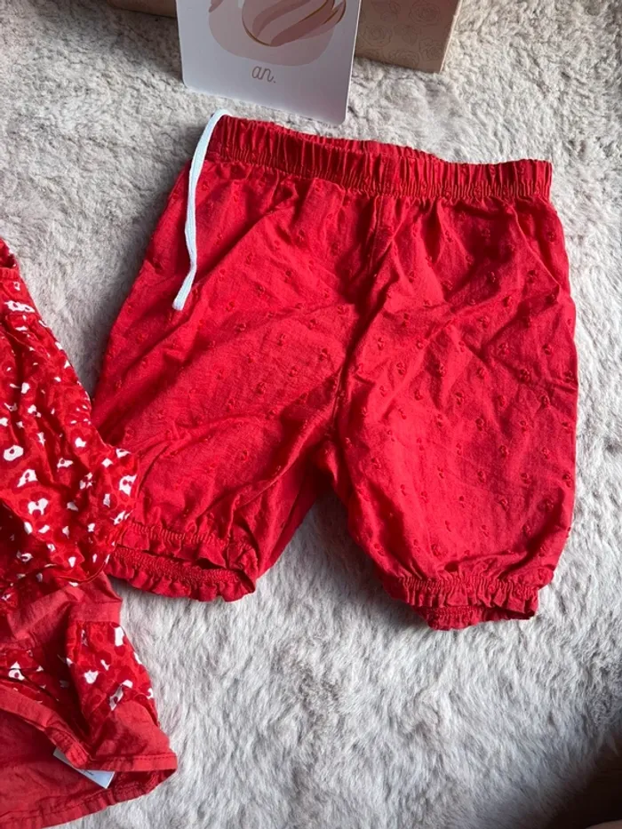 Ensemble robe +short 12m - photo numéro 3