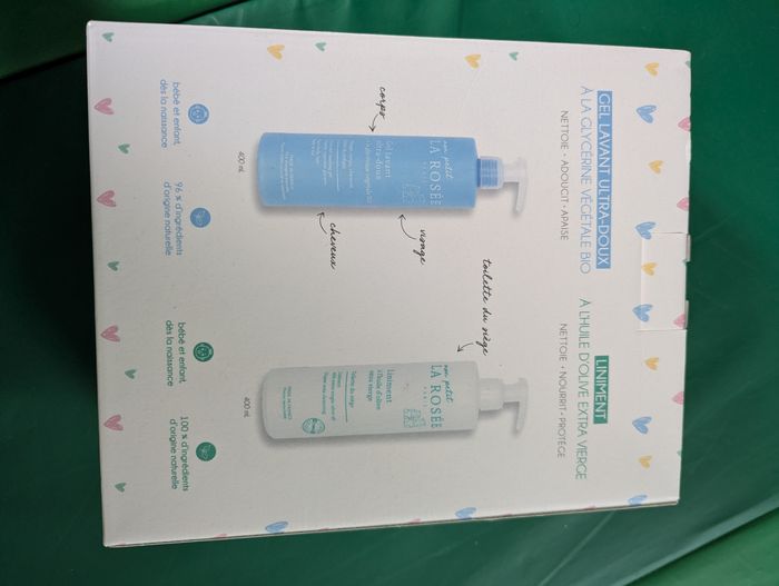 Coffret La Rosée BIO gel lavant et liniment - photo numéro 2