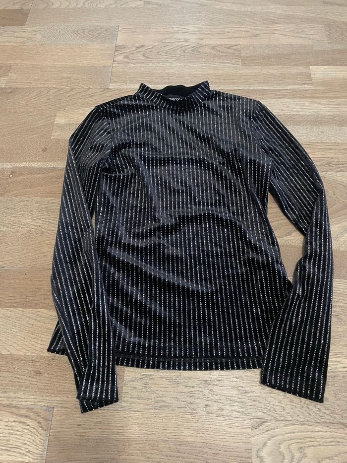 Haut paillette femme S neuf - photo numéro 3