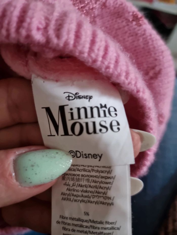 Bonnet minie rose - photo numéro 4