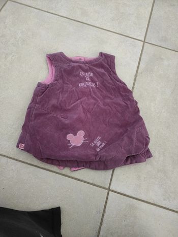 Robe doublée chaude  18 mois Tim pouce