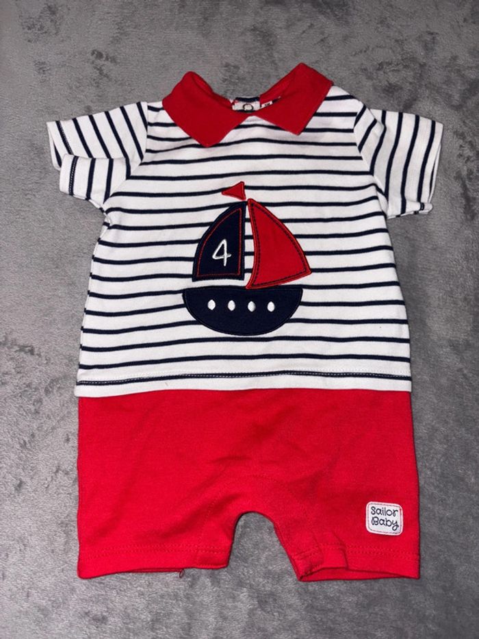 Combi short marin