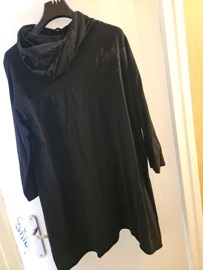 Robe pull à perles noire - photo numéro 4