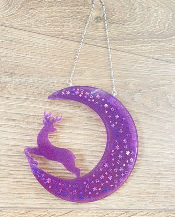 Suspension murale resine spirit