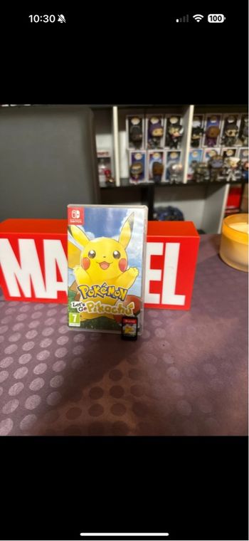 Jeu Nintendo switch Pokémon let s go pikachu