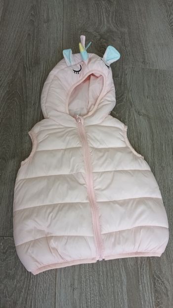 Doudoune sans manches 18- 24 mois