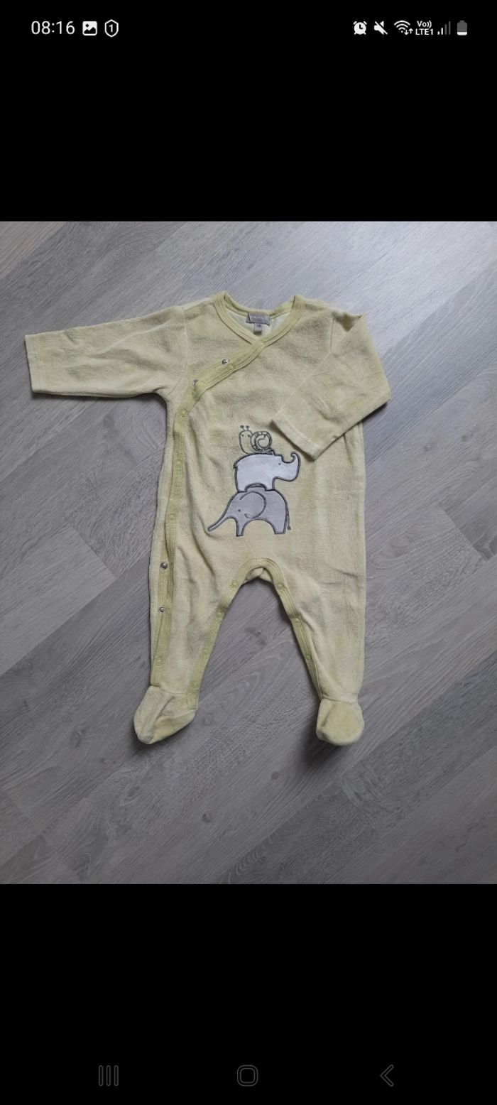 Pyjama velours 6 mois