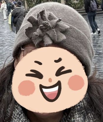 bonnet femme laine angora C&A vintage