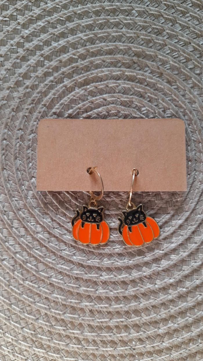 Boucles d'oreilles Halloween