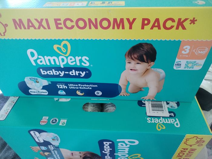 Couches pampers taille 3 - photo numéro 1