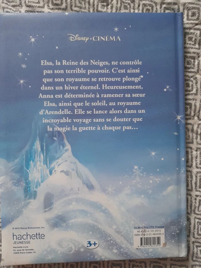 Grand livre reine des neiges - photo numéro 2