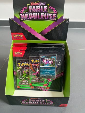3 tripacks fables nébuleuses + présentoir