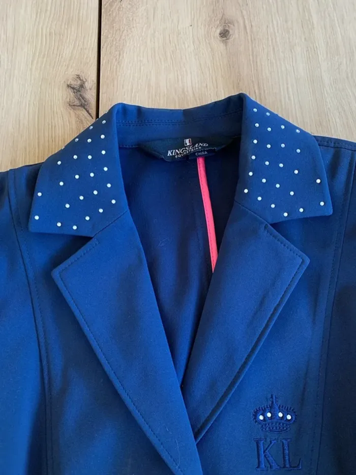 Veste de concours Kingsland – Bleu – Taille 38 - photo numéro 5