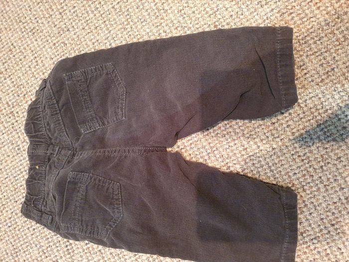 Pantalon velours 6 mois - photo numéro 2