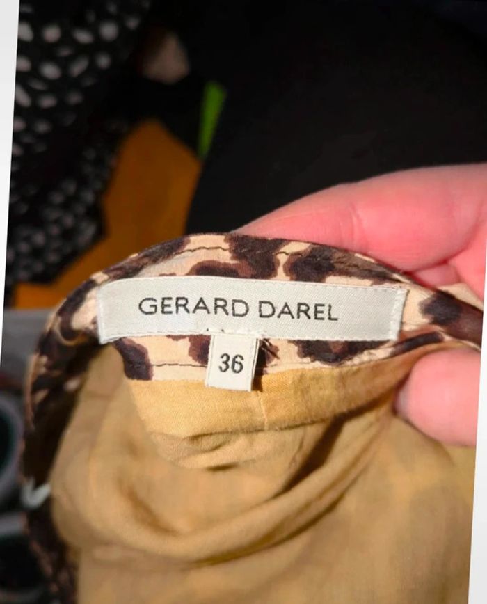 Jupe en soie imprimé léopard Gérard Darel - photo numéro 5