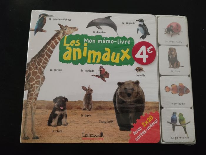 Mémo livre sur les animaux