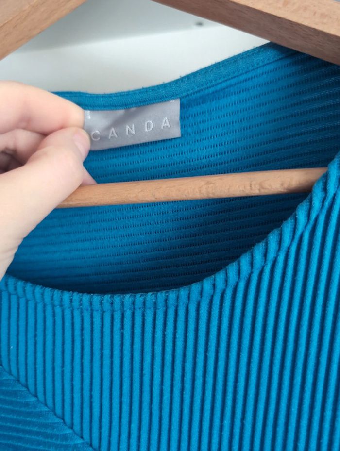 Pull bleu - photo numéro 3