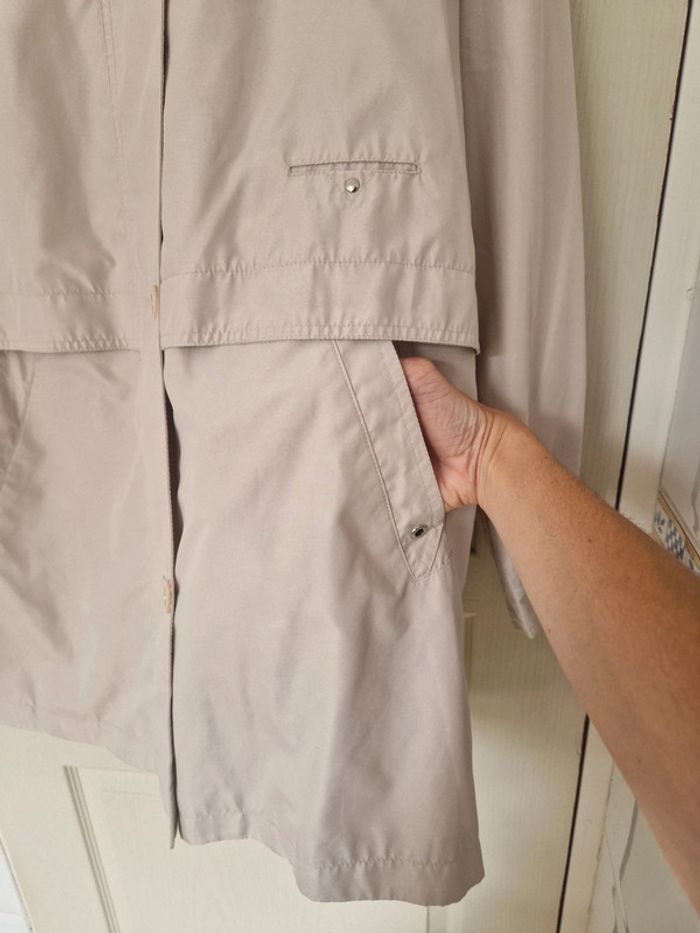 Imperméable trench léger beige femme berger du nord taille 46/48 - photo numéro 4