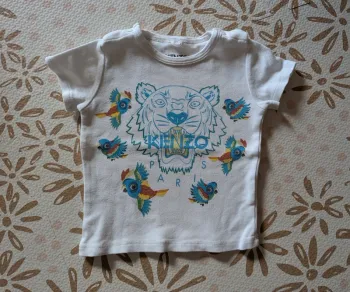 T-shirt manches courtes Kenzo Paris 12 mois