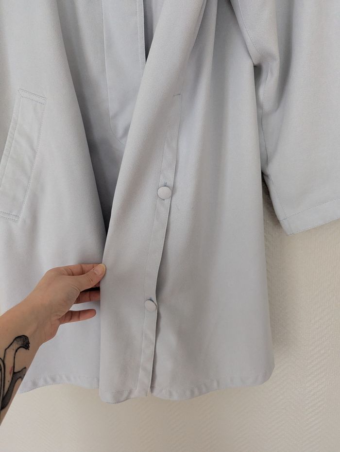 Trench fluide bleu clair – Un Jour Ailleurs – Taille 42 - photo numéro 3