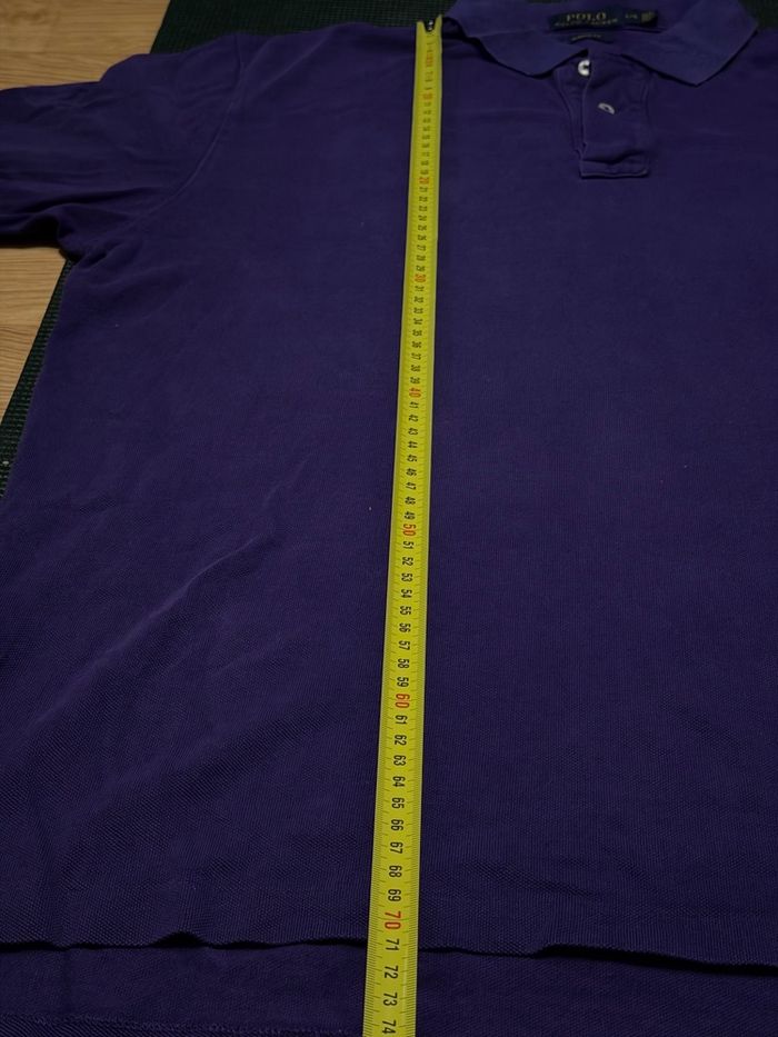 Polo  Ralph Lauren Taille Size L Violet - photo numéro 5
