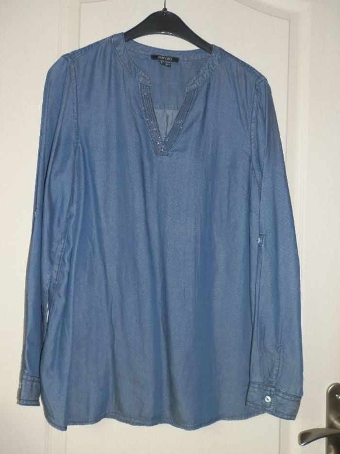 Blouse chambray