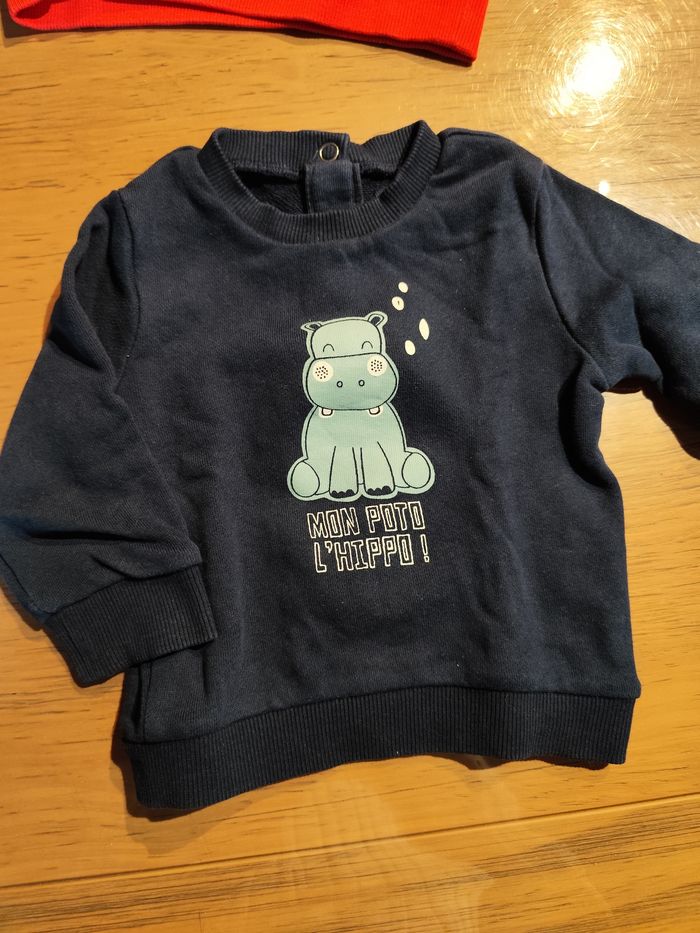 Lot pulls et gilets taille 9 mois - photo numéro 2