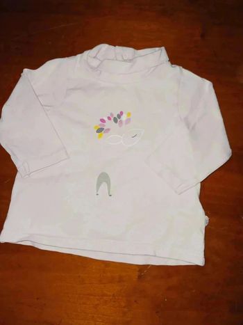 Sous pull lapin 3 mois obaibi