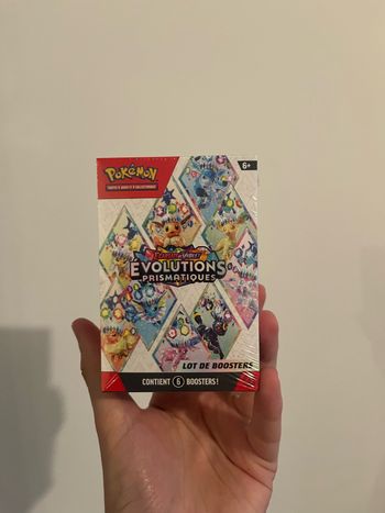 Pokemon Bundle EV8.5 Evolution prismatique FR Scellé neuf