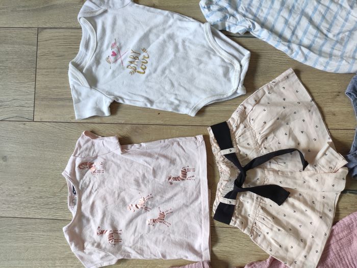 Lot 19 pièces fille printemps été 6 mois - photo numéro 7